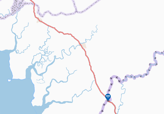 Mapa Koumbalefougue