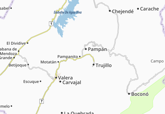 Kaart Plattegrond Pampanito