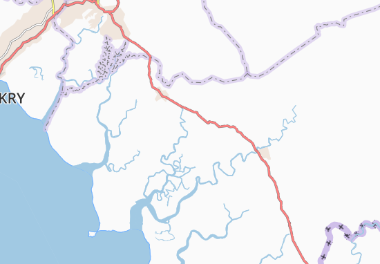 Karte Stadtplan Bereire