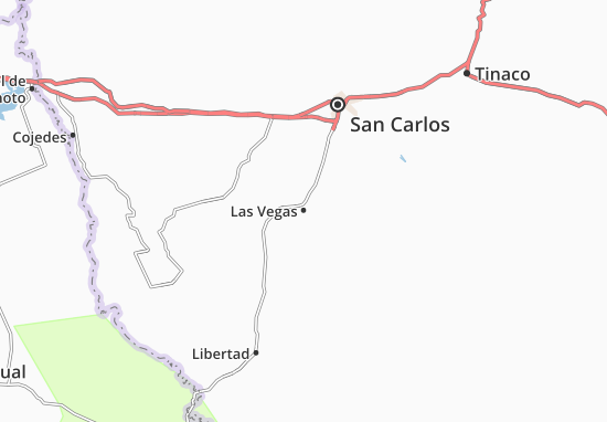 Mapa Las Vegas