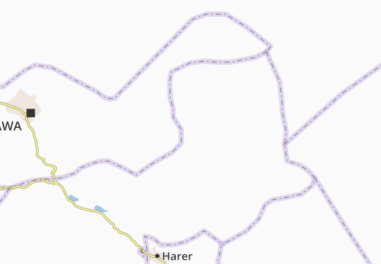 Mapa Hama Wichale