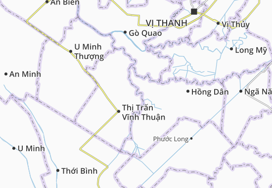 Mapa Phong Đông