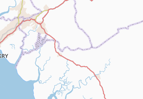 Karte Stadtplan Lanfangoy