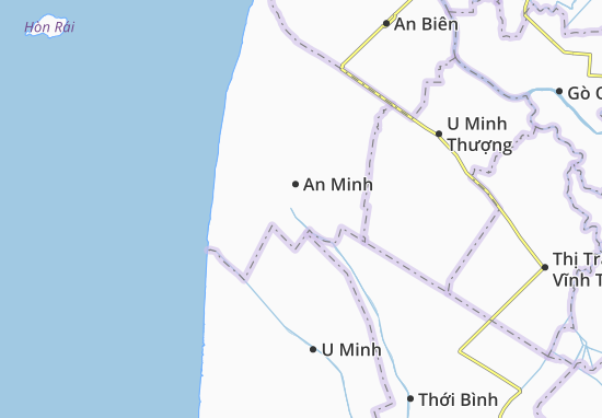 Kaart Plattegrond Đông Hưng B
