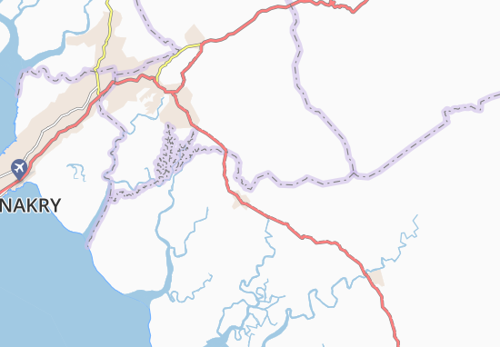 Mapa Ouribeli