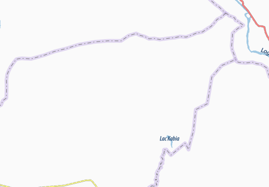 Kaart Plattegrond Gounou-Gaya