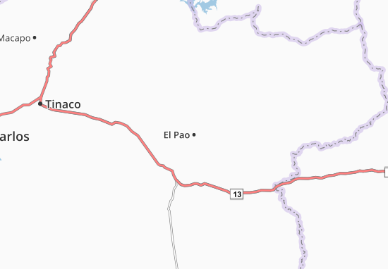 El Pao Map