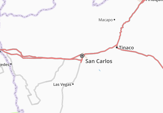 Mapa San Carlos