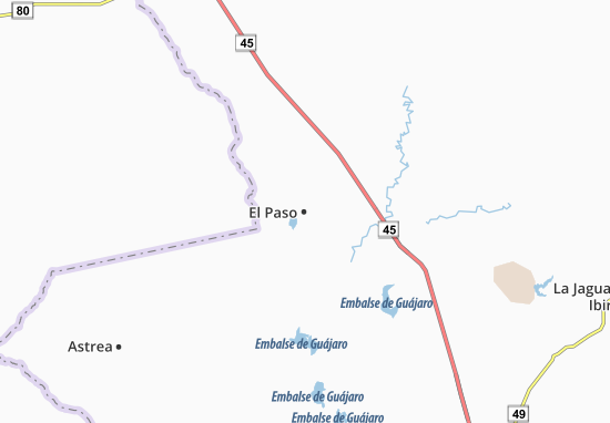 Mapa El Paso