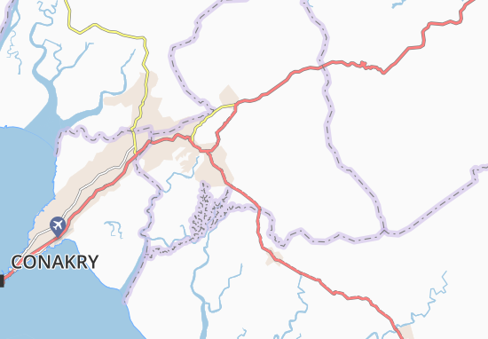 Karte Stadtplan Ouyaya