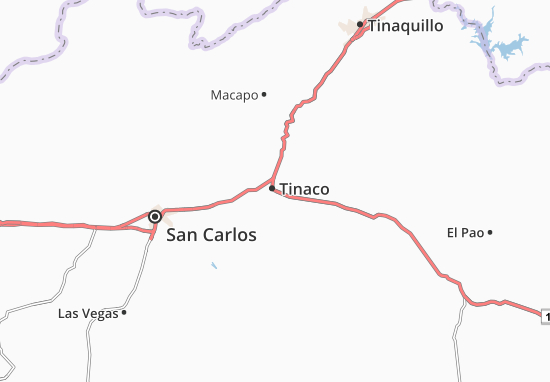 Mapa Tinaco
