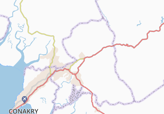 Mapa Kouria
