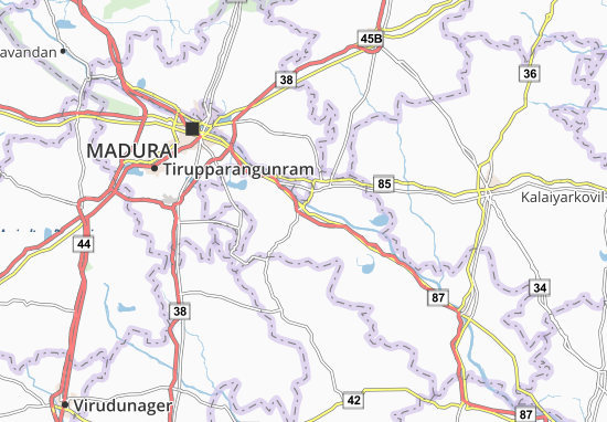 Mapa Tiruppuvanam