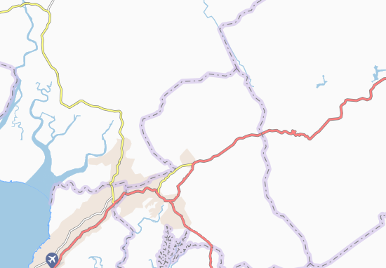 Mapa Bassika