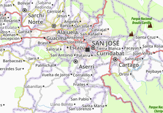 Mapa San Juan de Dios