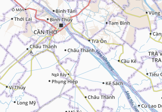 Karte Stadtplan Xuân Hòa