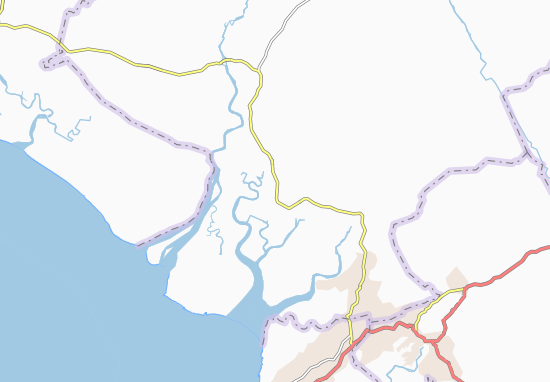 Karte Stadtplan Taban