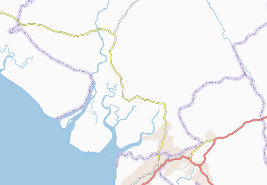 Kaart Plattegrond Yengueya