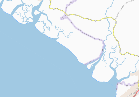 Karte Stadtplan Ouendi
