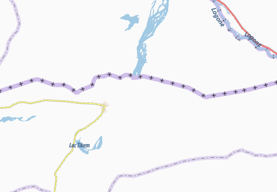 Mapa Bodoumey