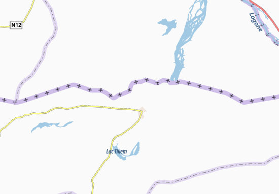 Mapa Karkebou