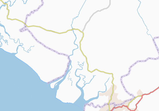 Karte Stadtplan Souguebunyi