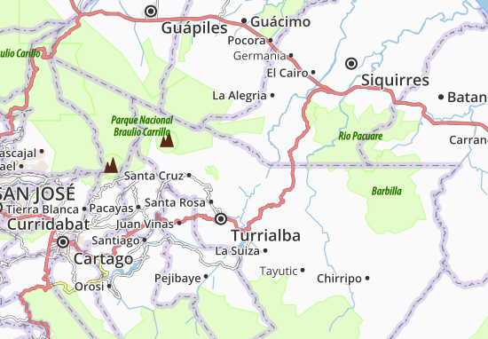 Santa Teresita Map