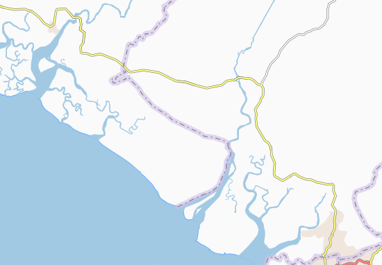 Karte Stadtplan Songoya