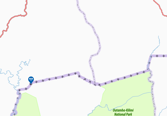 Mapa Yagouya