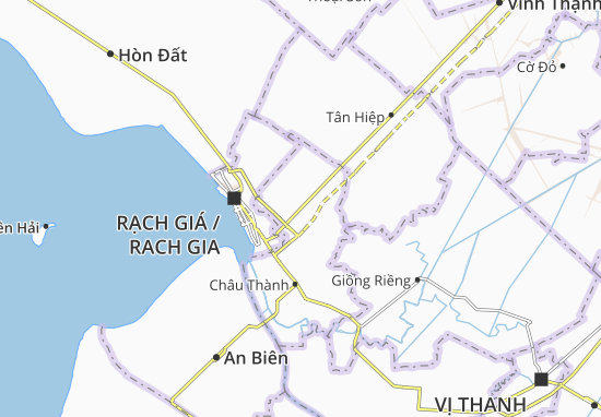 Kaart Plattegrond Mong Thọ B