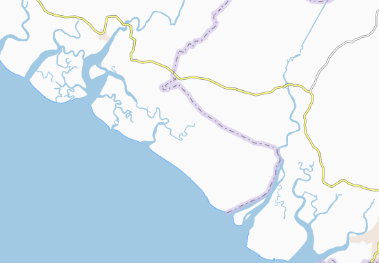 Mapa Boufou