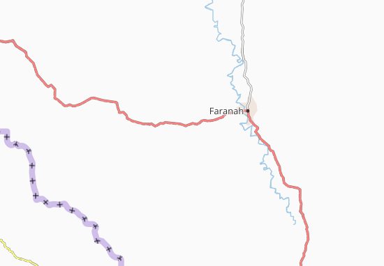 Mapa Tigouania