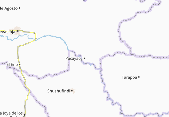 Pacayacu Map