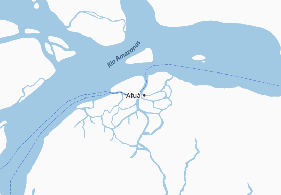 Karte Stadtplan Afuá