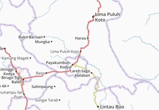 Mapa Harau