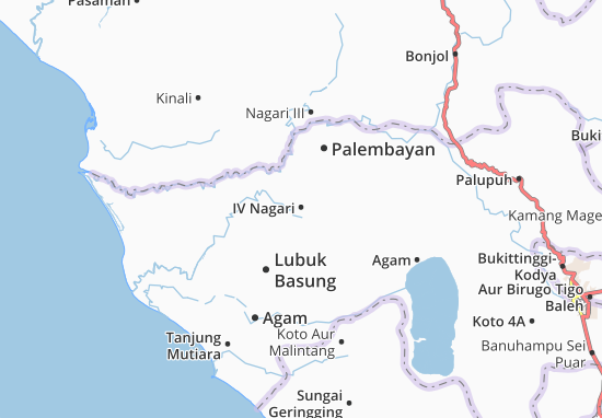 Karte Stadtplan IV Nagari