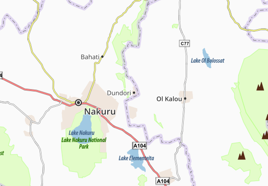 Dundori Map