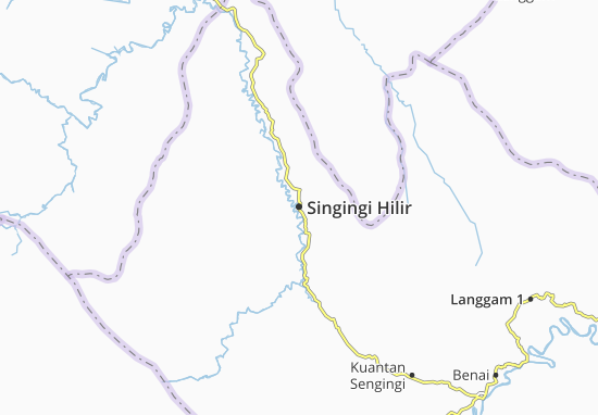 Singingi Hilir Map