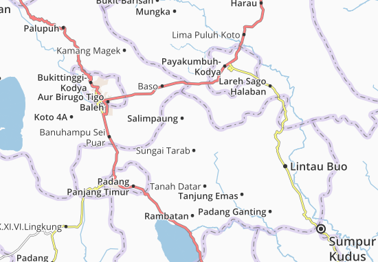 Karte Stadtplan Salimpaung