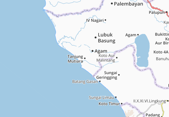 Karte Stadtplan Tanjung Mutiara