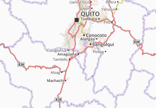 Mapas-Planos Amaguaña