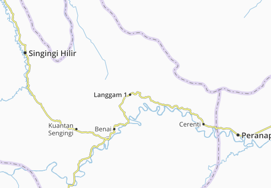 Karte Stadtplan Langgam 1