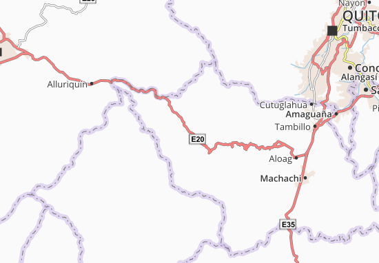 Kaart Plattegrond Manuel Cornejo Astorga
