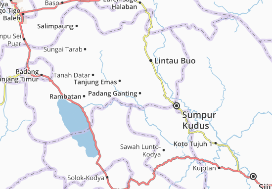 Carte-Plan Padang Ganting