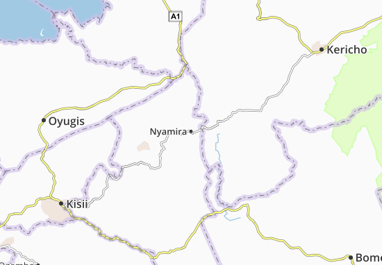 Mapa Nyamira