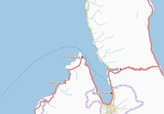 Karte Stadtplan Banawa