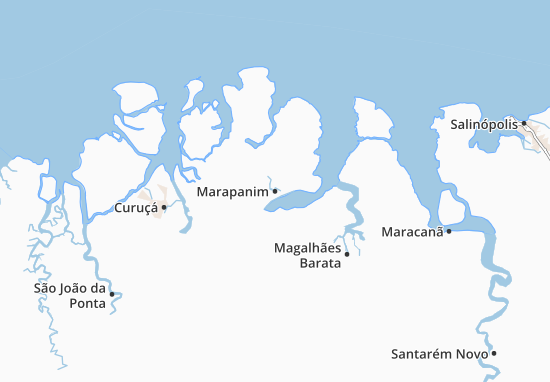 Mapa Marapanim
