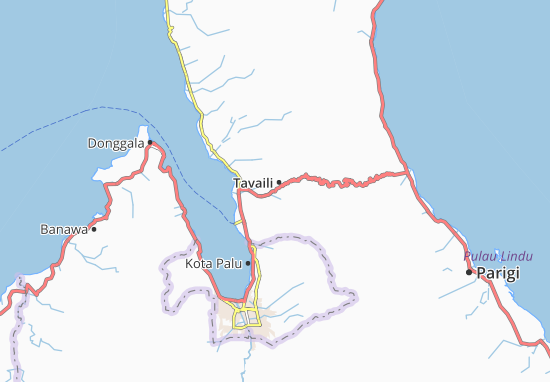 Mapa Tavaili