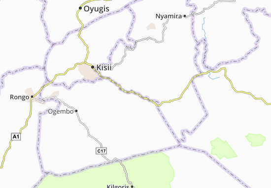 Mapa Birongo