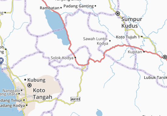 Kaart Plattegrond Tanjung Harapan